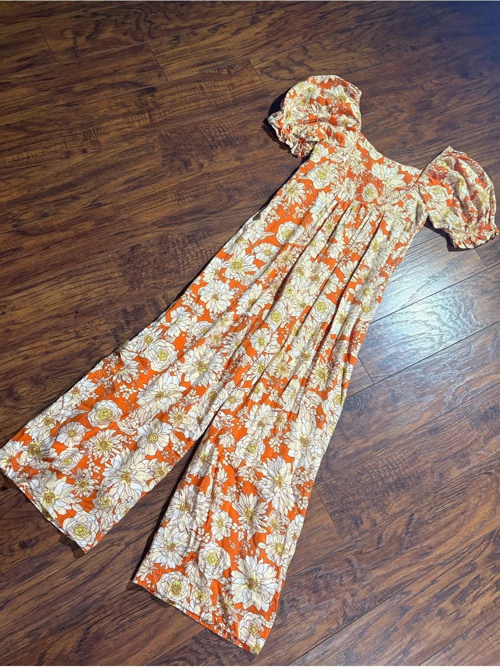 If By Sea women’s size S floral jumpsuit - Picture 5 of 6